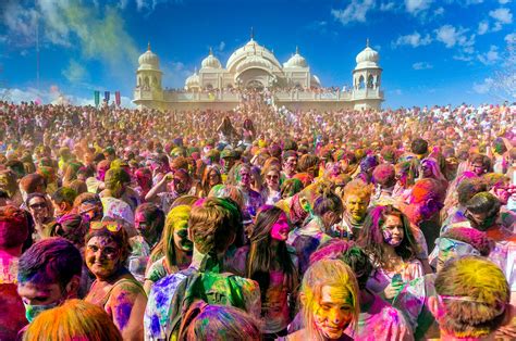 Gunpowder Skies: Exploding Colour on India's Holi Festival!